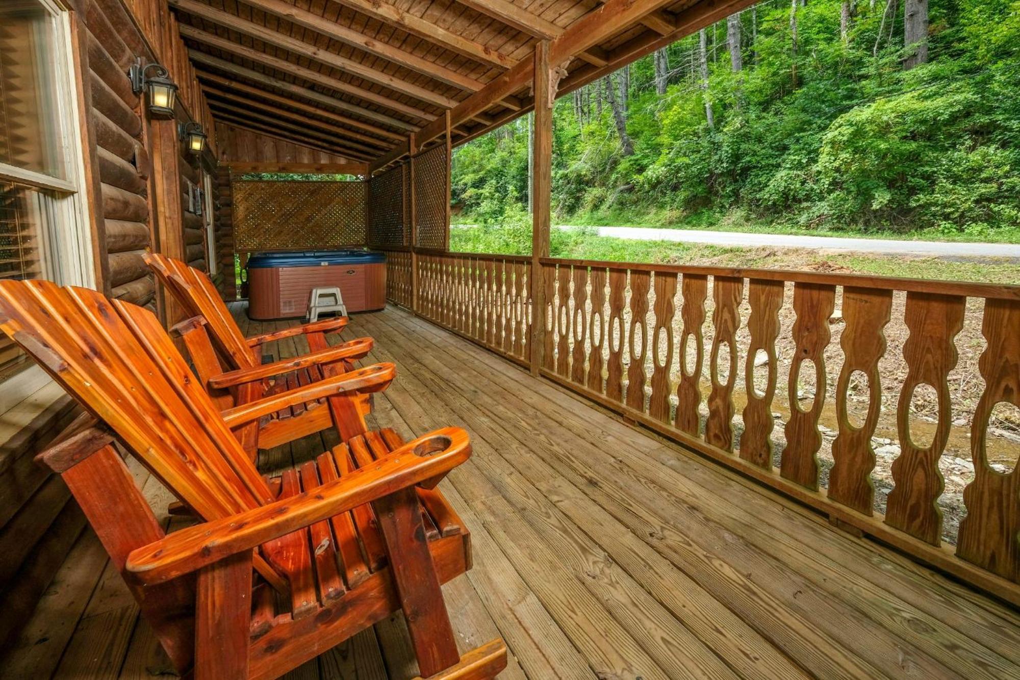 גטלינבורג Grove Creek Cabin מראה חיצוני תמונה