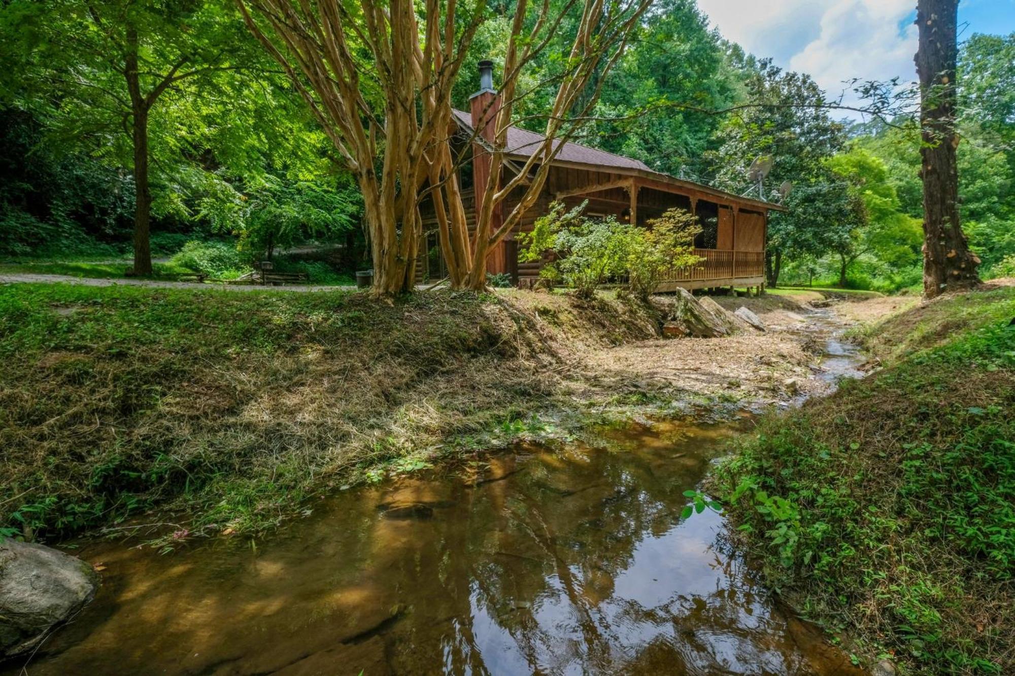 גטלינבורג Grove Creek Cabin מראה חיצוני תמונה